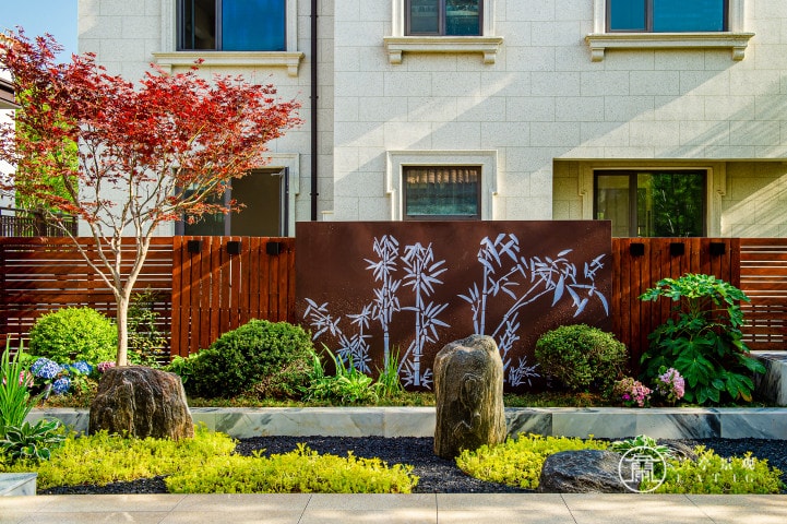 青島別墅花園設計 青島別墅花園設計